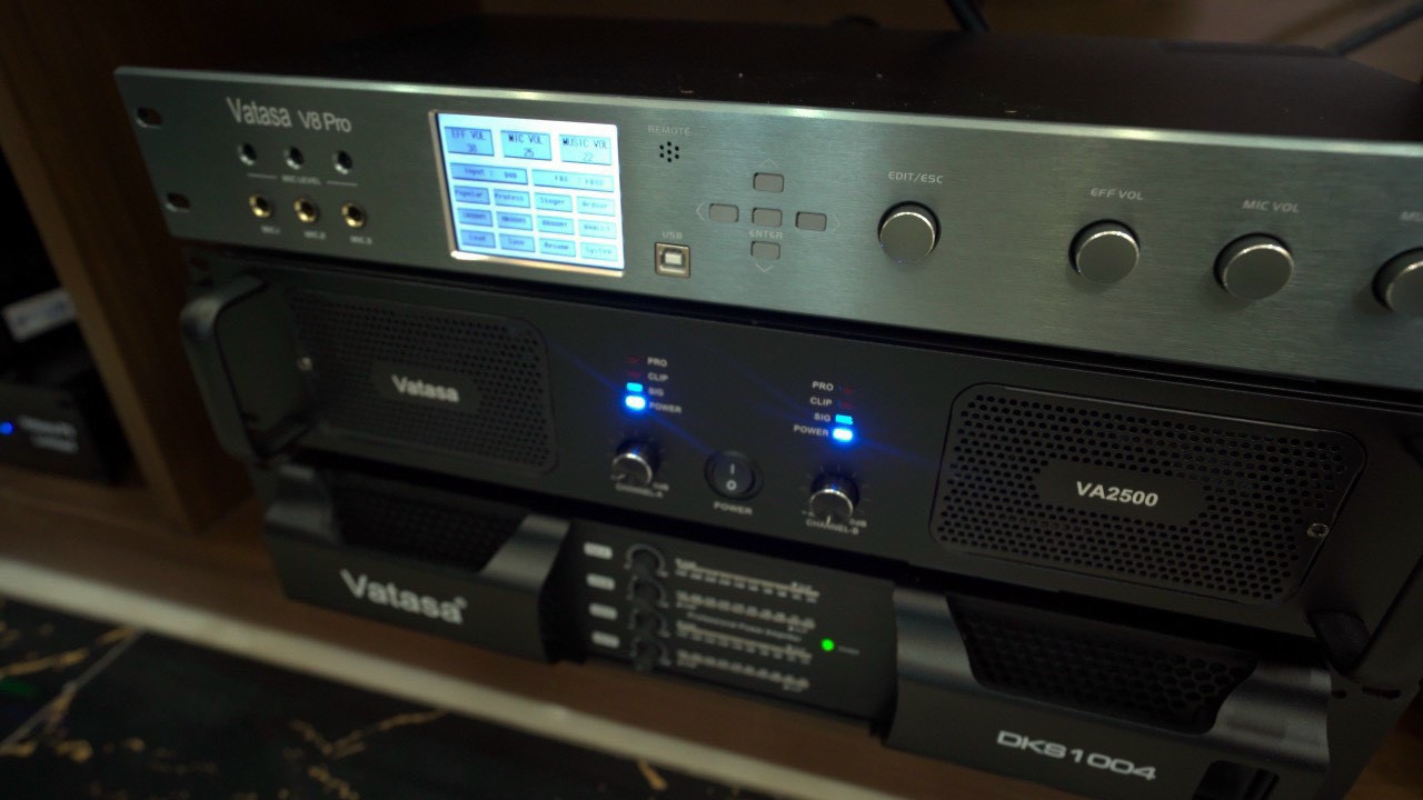 Khách hàng Bảo Nam đánh giá về sản phẩm Dàn Karaoke Biệt Thự Vip DT TT357: (3 DT Alpha 12, Vatasa T900 New, Vatasa V8 Pro, 2 Vatasa DKS1004 NEW, DT Sigma218, Vatasa P9 Luxury, VietK 4TB, VietK 22 inch)